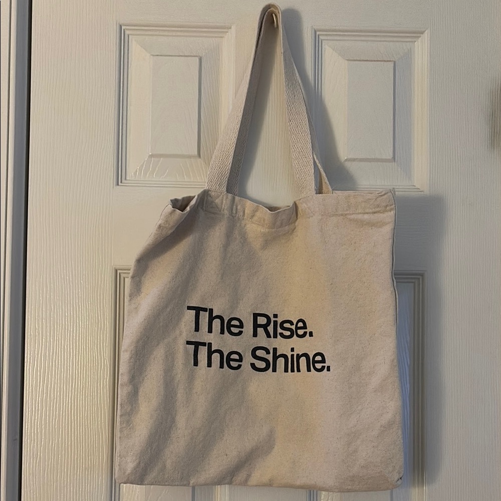 Vuori Cream Tote Bag View 2